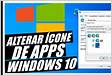 Como alterar ícone de aplicativo no Windows 10 sem instalar nad